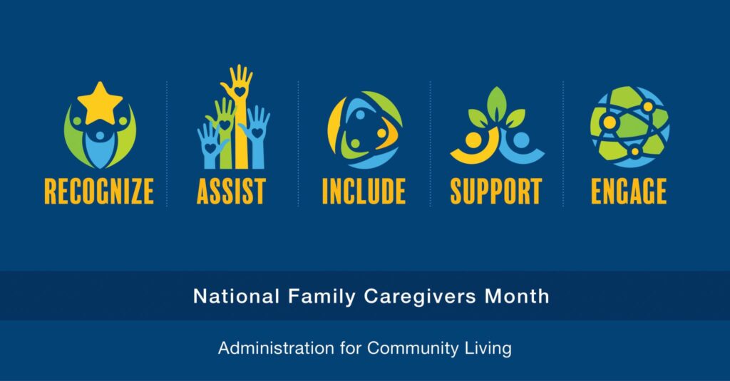National Family Caregivers social media graphic
