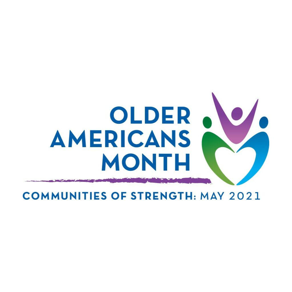 Older American's Month Logo 2021