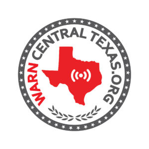 Warn Central Texas round logo