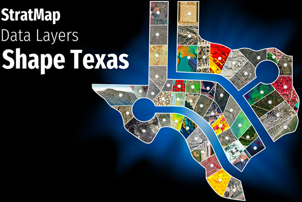 stratmap data layers shape texas